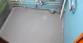 Наливной пол в туалете Муром, цена от 872 руб.
